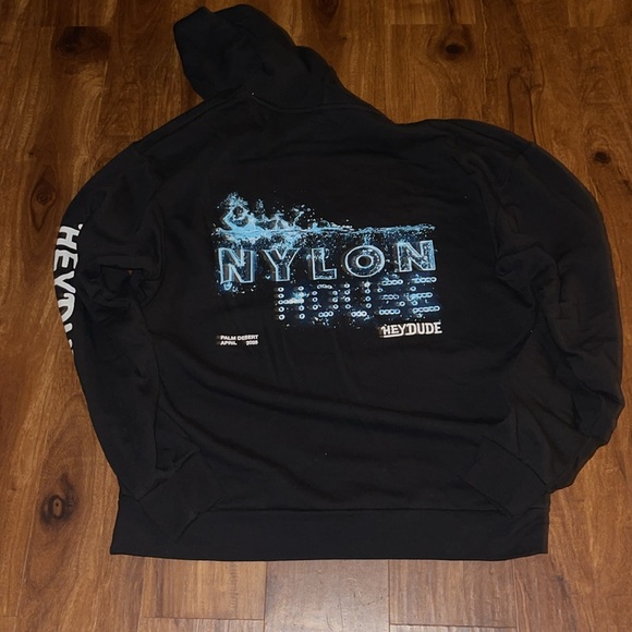 Hey Dude Men's Hoodie NYLON HOUSE PALM DESERT APRIL 2025. NWOT. Sz. Large. - Picture 9 of 10